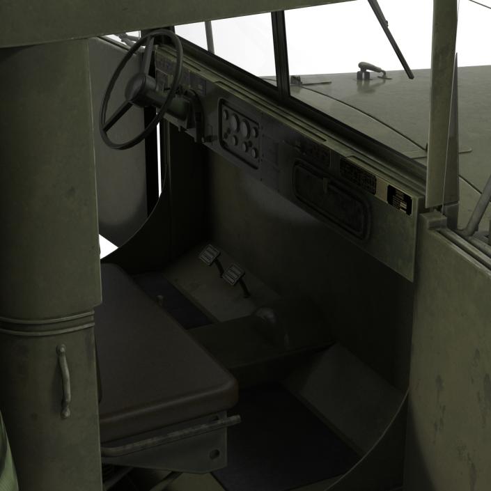 US Military Cargo Truck m35a2 3D model