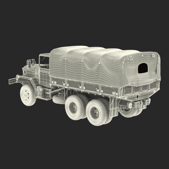 US Military Cargo Truck m35a2 3D model