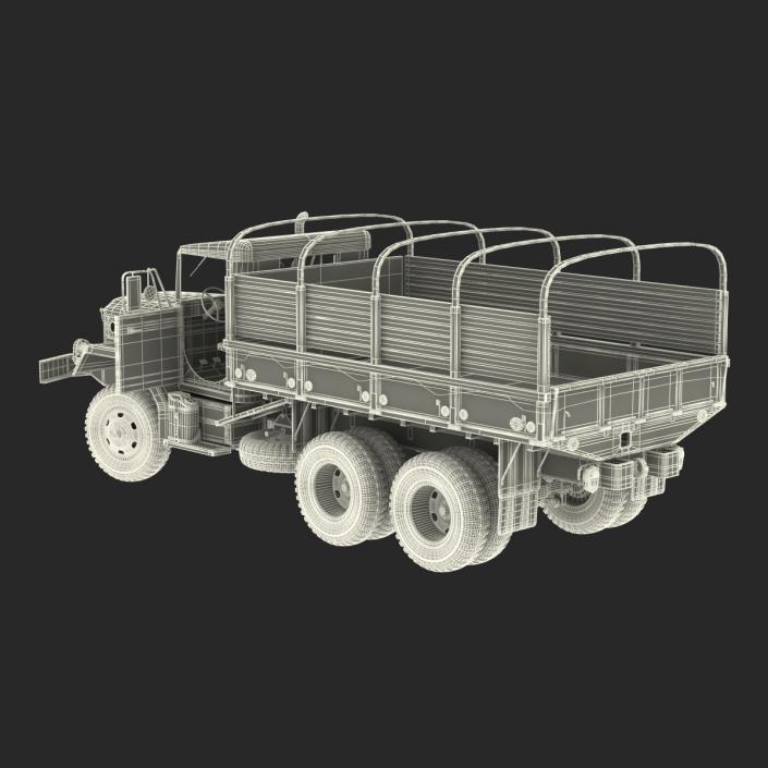 US Military Cargo Truck m35a2 3D model