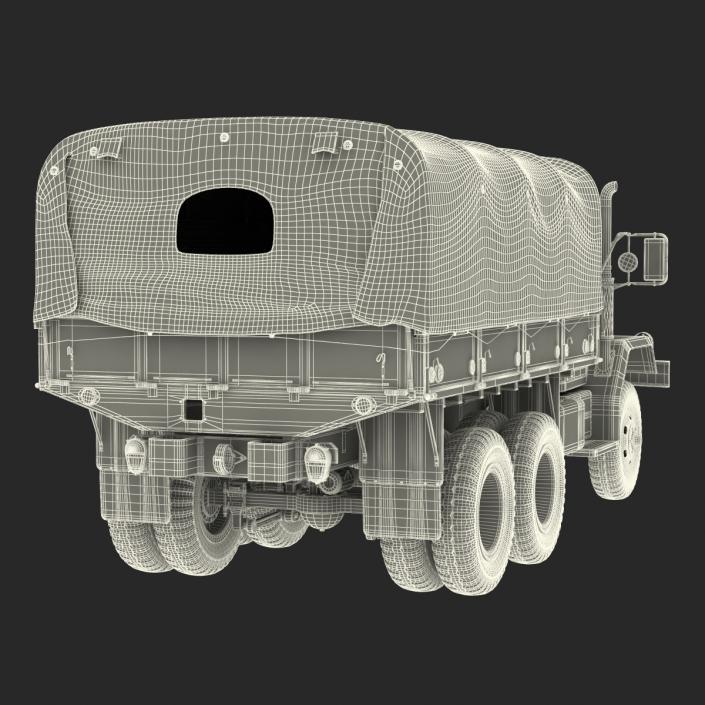 US Military Cargo Truck m35a2 3D model