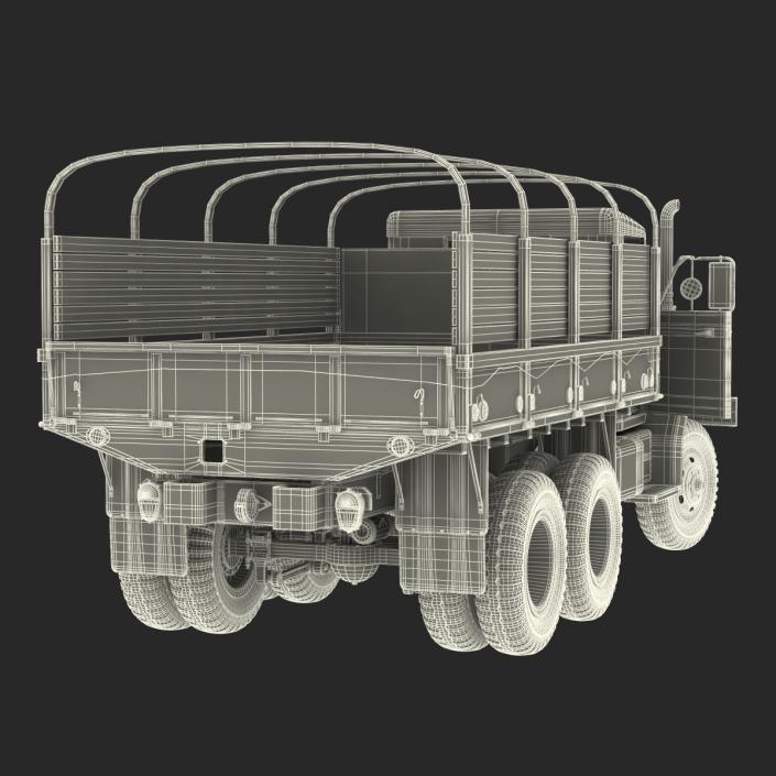 US Military Cargo Truck m35a2 3D model