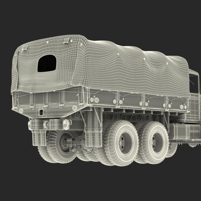 US Military Cargo Truck m35a2 3D model