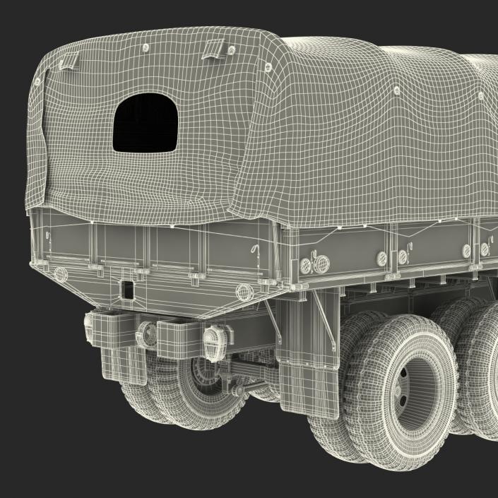 US Military Cargo Truck m35a2 3D model