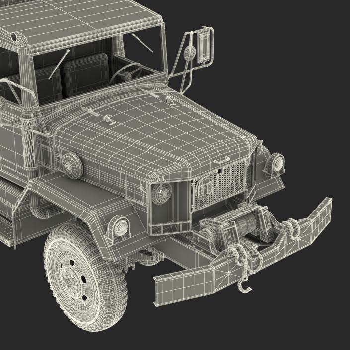 US Military Cargo Truck m35a2 3D model