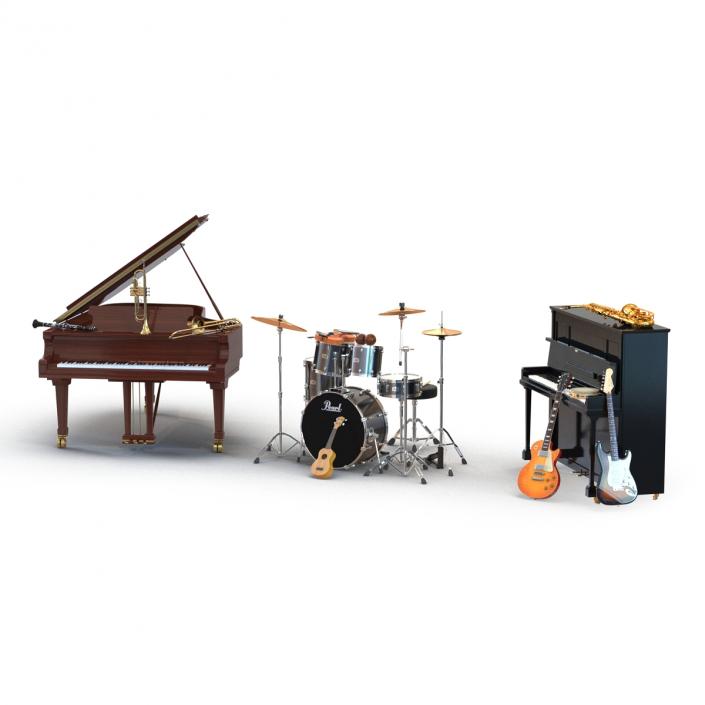 Musical Instruments Collection 2 3D