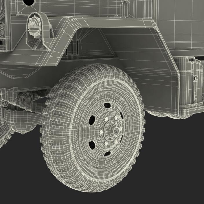 US Military Cargo Truck m35a2 3D model