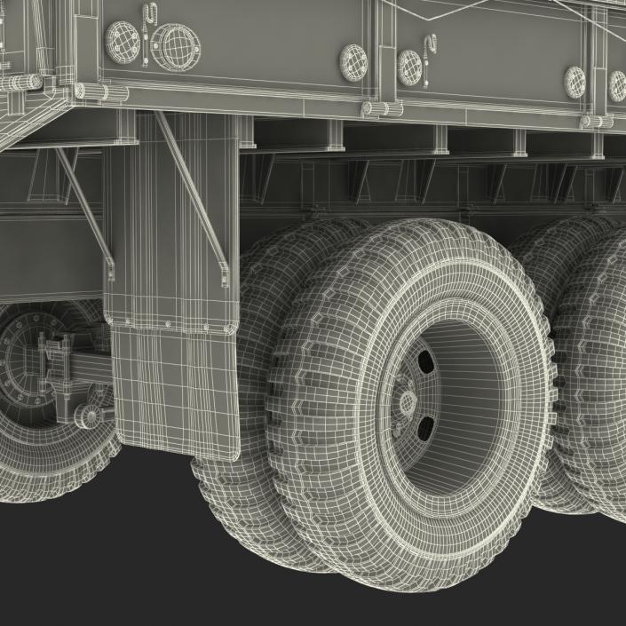 US Military Cargo Truck m35a2 3D model