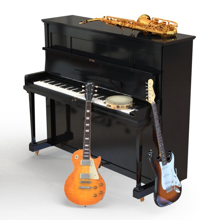 Musical Instruments Collection 2 3D