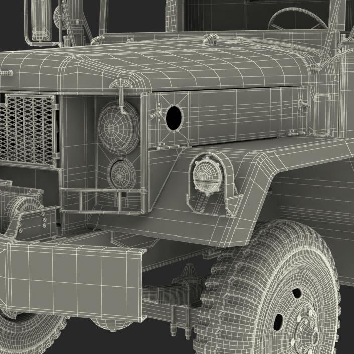 US Military Cargo Truck m35a2 3D model