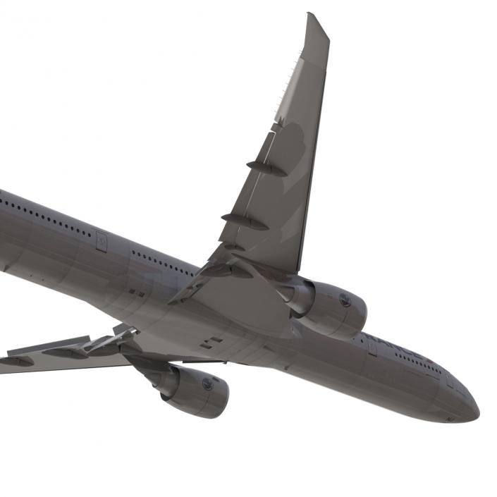 Boeing 777-300ER Air France Rigged 3D model