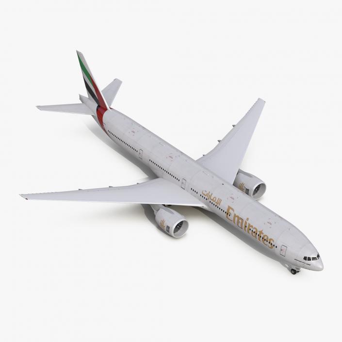 Boeing 777-300ER Emirates Airlines 3D model