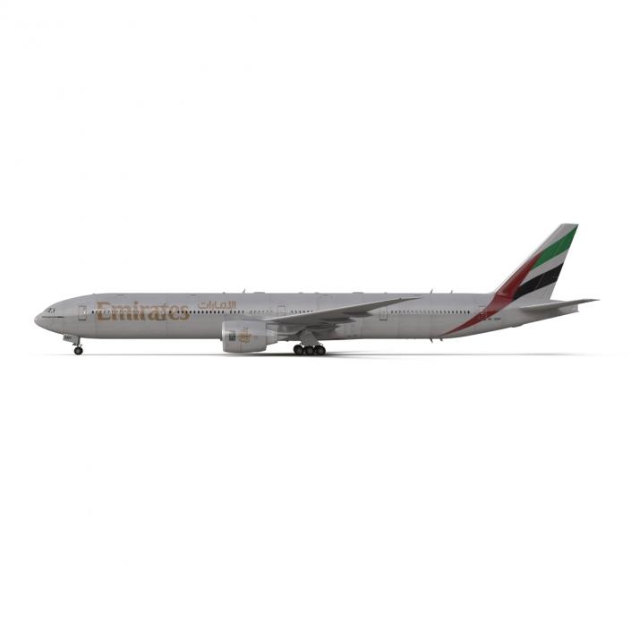 Boeing 777-300ER Emirates Airlines 3D model