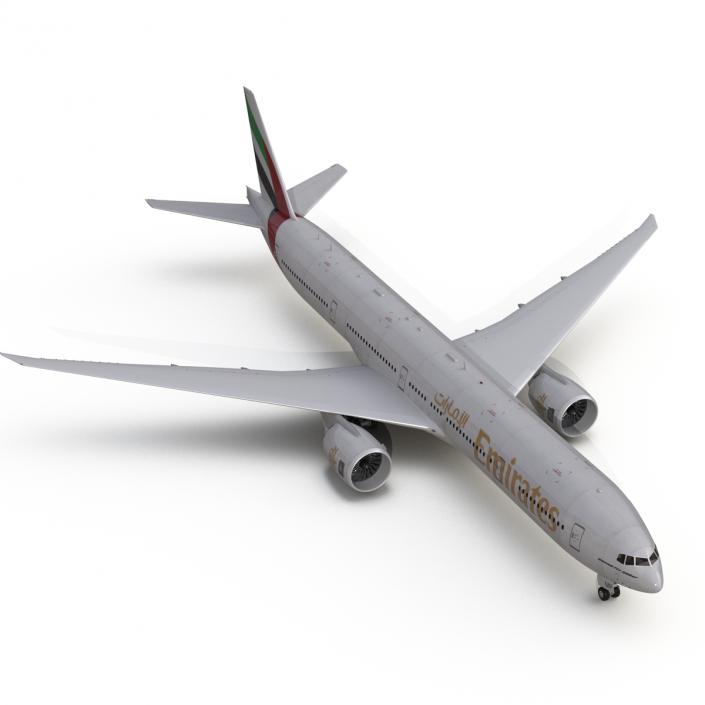 Boeing 777-300ER Emirates Airlines 3D model