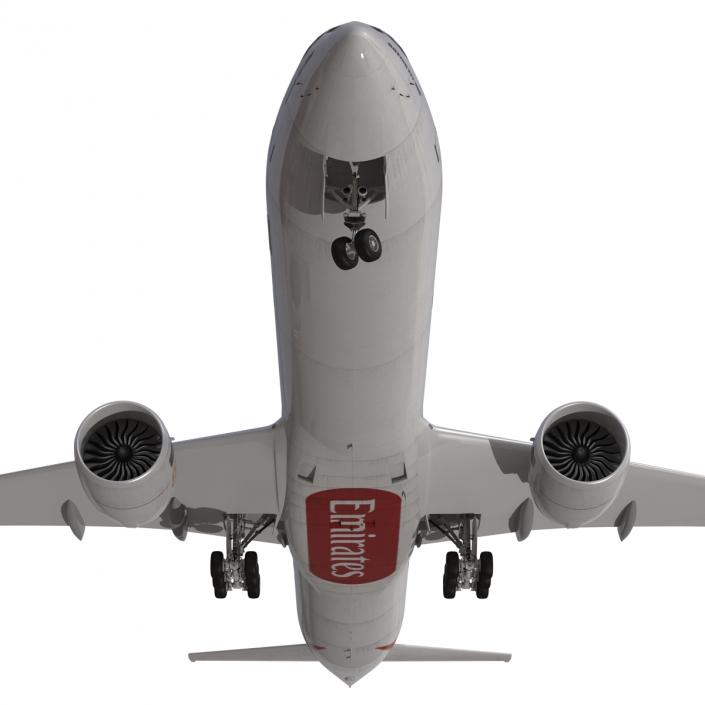 Boeing 777-300ER Emirates Airlines 3D model