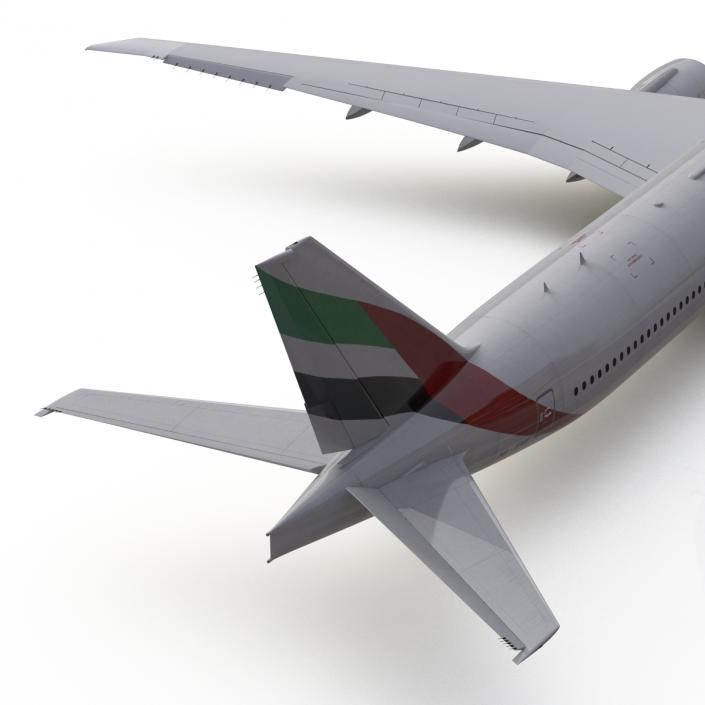 Boeing 777-300ER Emirates Airlines 3D model