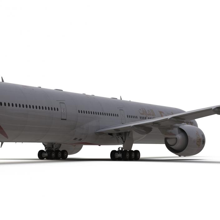 Boeing 777-300ER Emirates Airlines 3D model