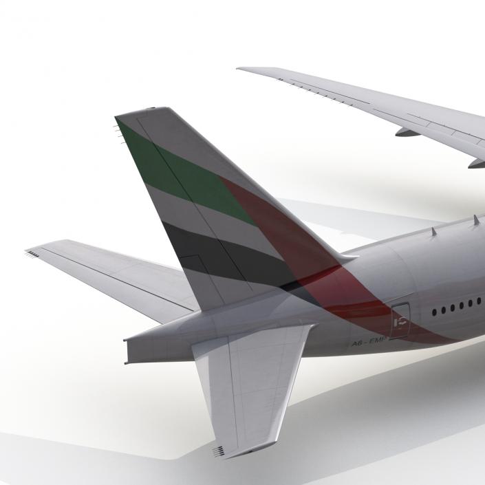 Boeing 777-300ER Emirates Airlines 3D model