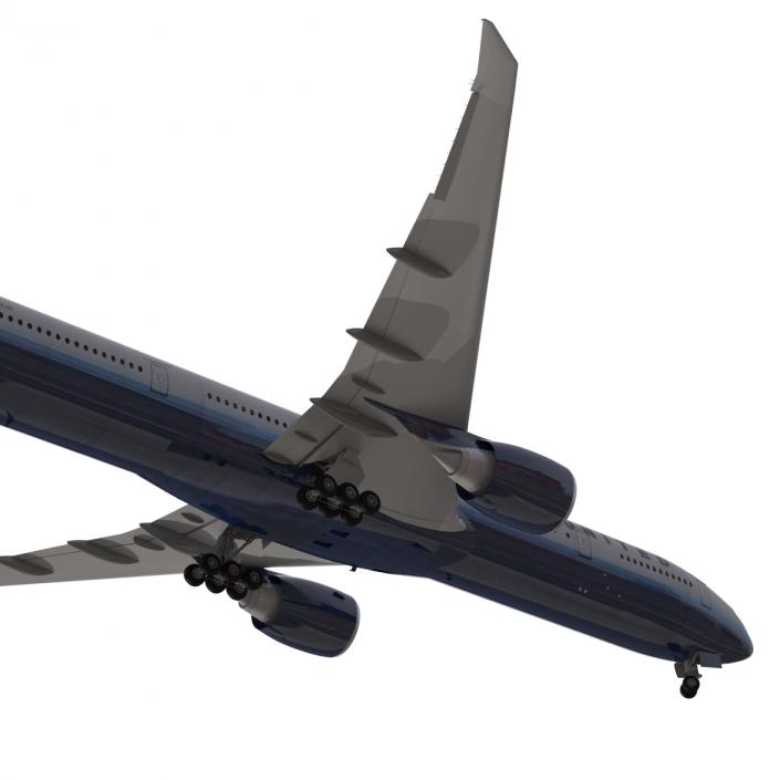 Boeing 777-300ER United Airlines 3D