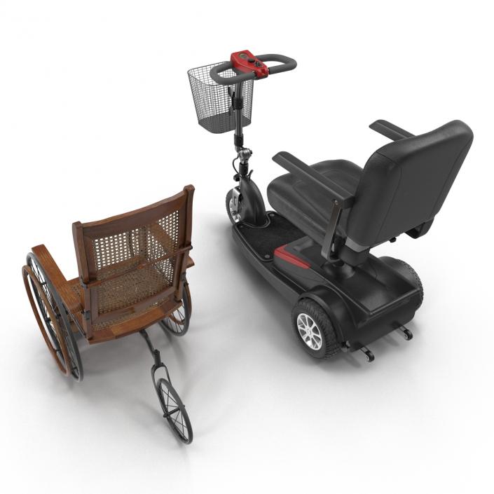 Wheelchairs Collection 3D