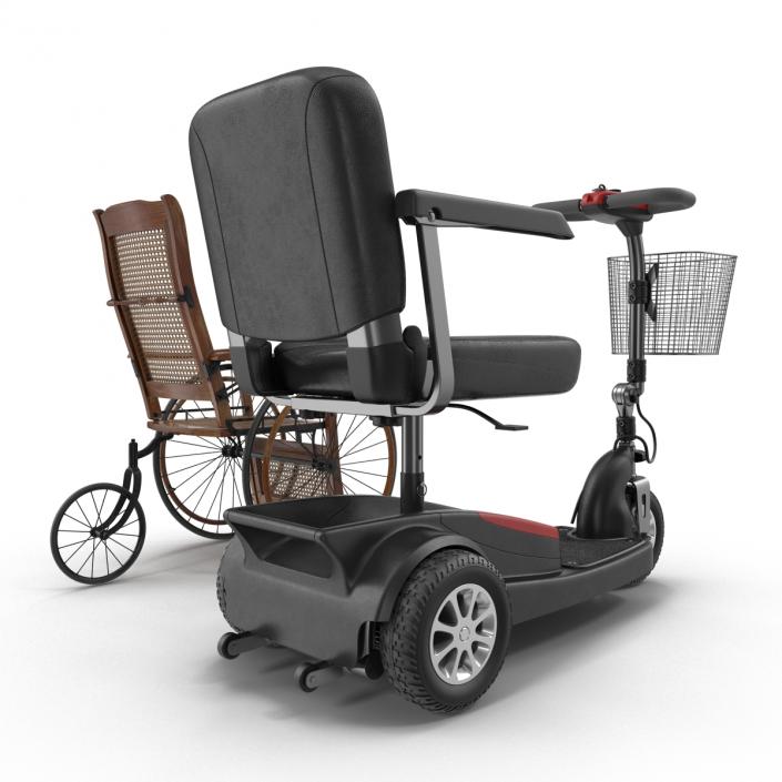 Wheelchairs Collection 3D