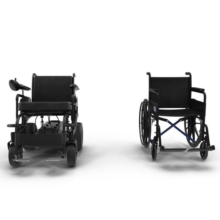 Wheelchairs Collection 3D