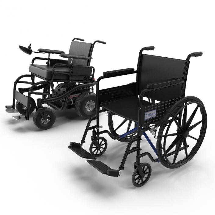 Wheelchairs Collection 3D