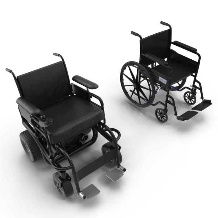 Wheelchairs Collection 3D