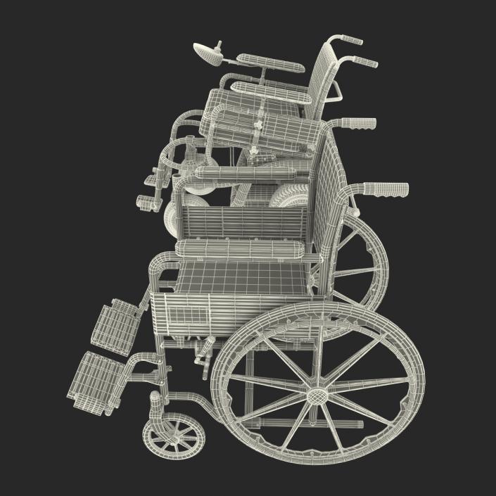 Wheelchairs Collection 3D