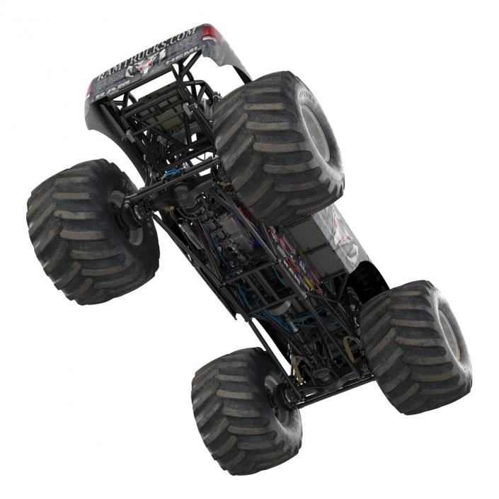 3D model Monster Truck Raminator Rigged