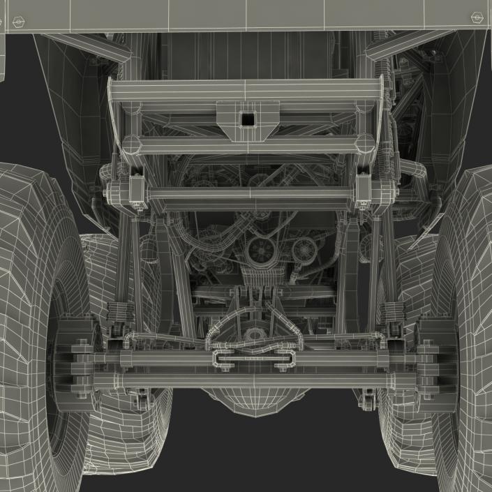 3D model Monster Truck Raminator Rigged