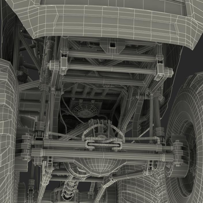 3D model Monster Truck Raminator Rigged