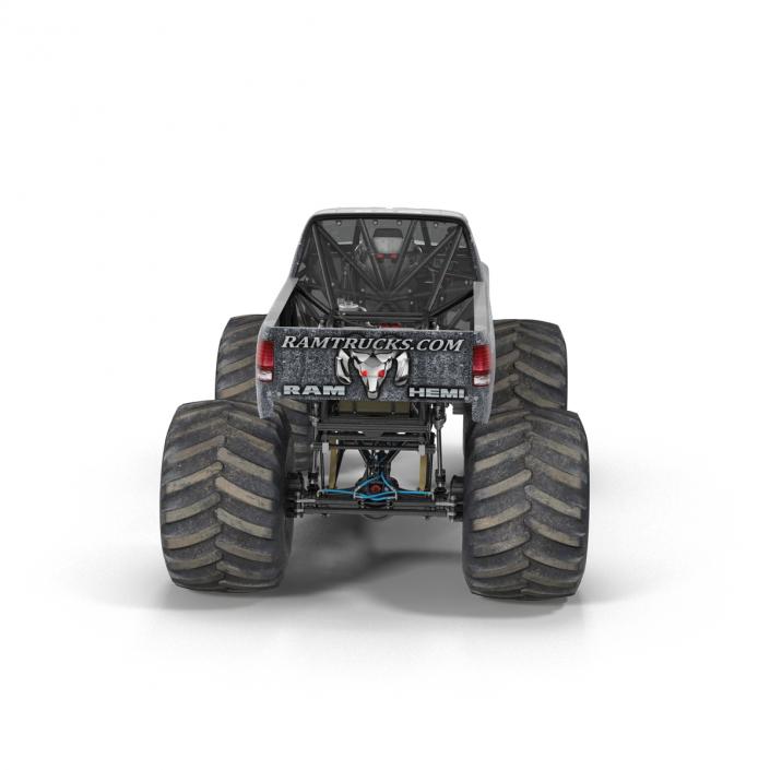 3D model Monster Truck Raminator Rigged