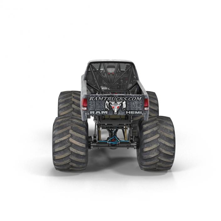 3D model Monster Truck Raminator Rigged