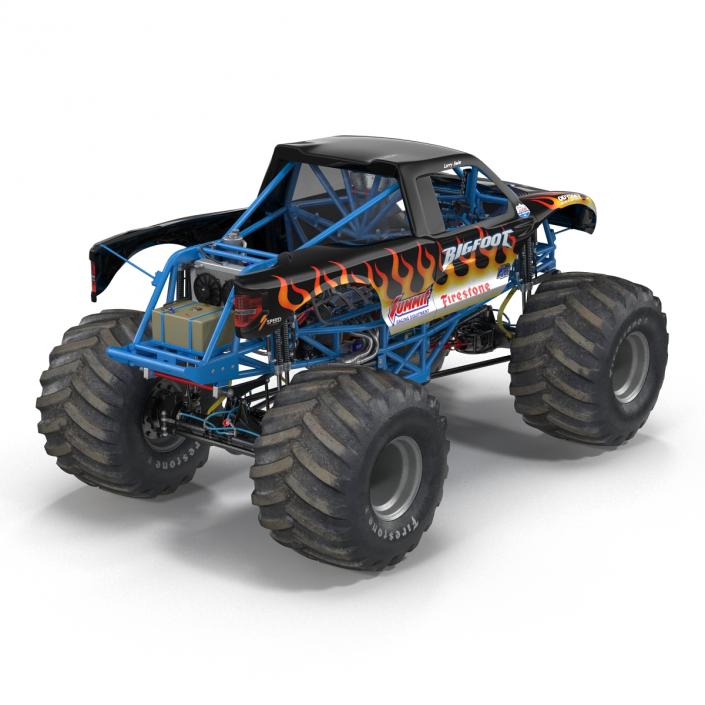 3D Monster Truck Bigfoot