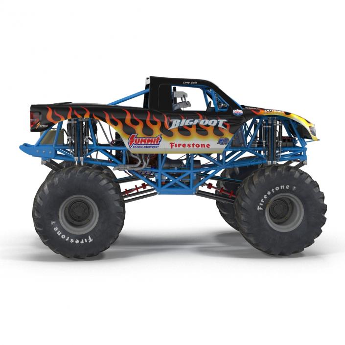 3D Monster Truck Bigfoot