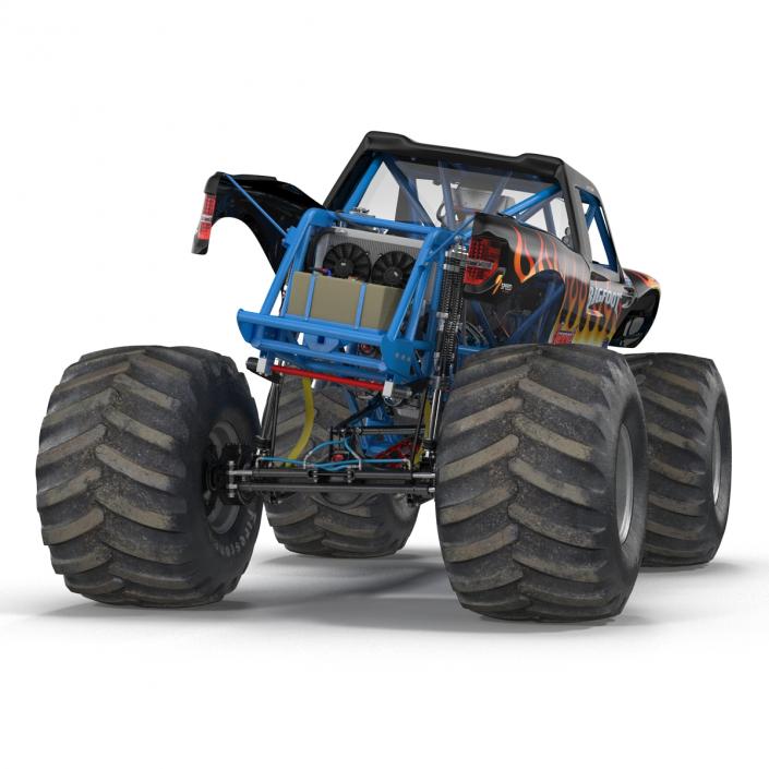 3D Monster Truck Bigfoot