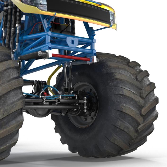 3D Monster Truck Bigfoot