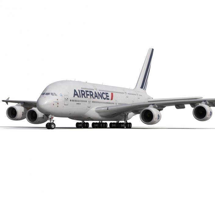 3D Airbus A380-800 Air France