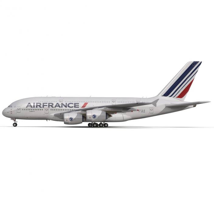 3D Airbus A380-800 Air France