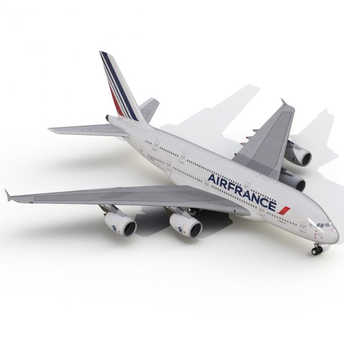 3D Airbus A380-800 Air France