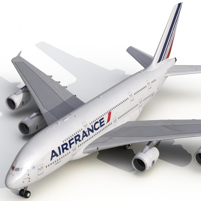 3D Airbus A380-800 Air France