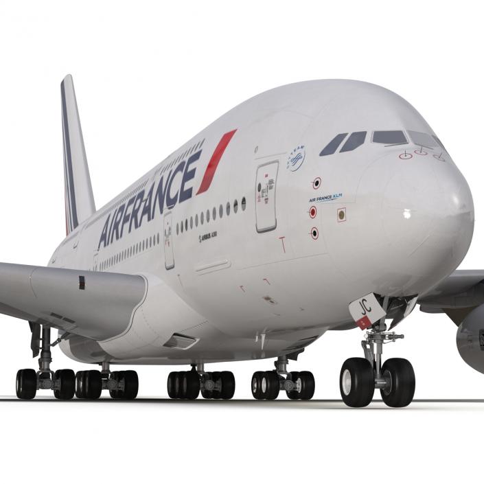 3D Airbus A380-800 Air France