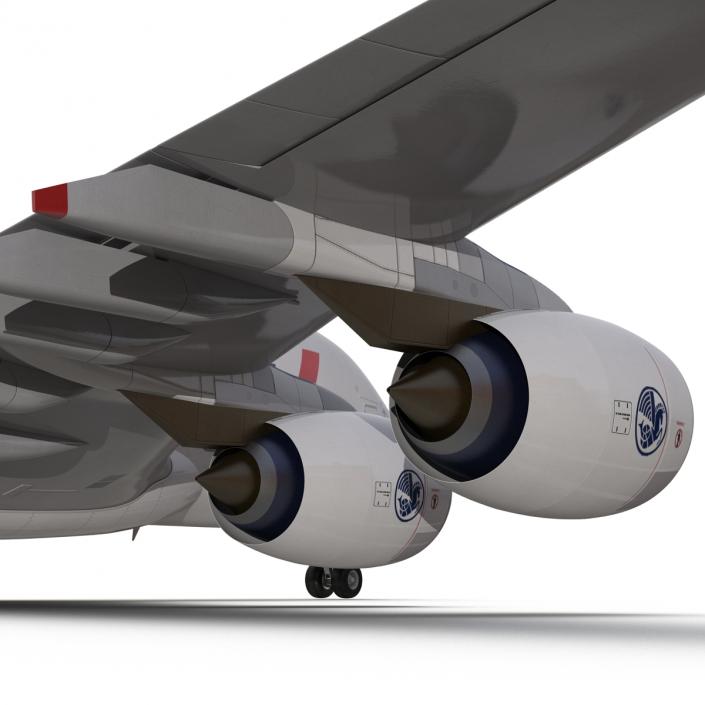 3D Airbus A380-800 Air France