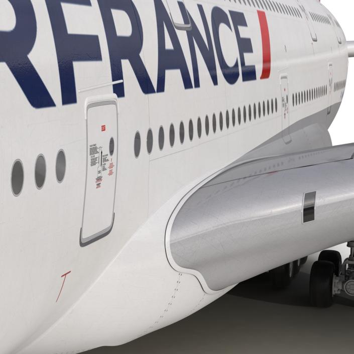 3D Airbus A380-800 Air France