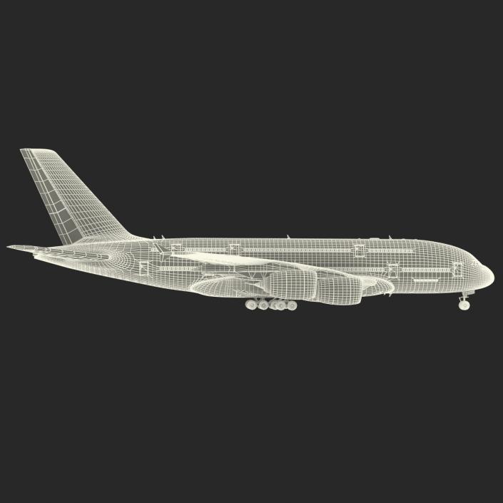 3D Airbus A380-800 Air France