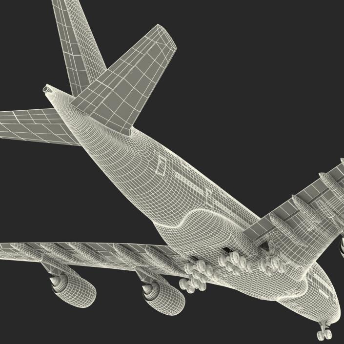 3D Airbus A380-800 Air France