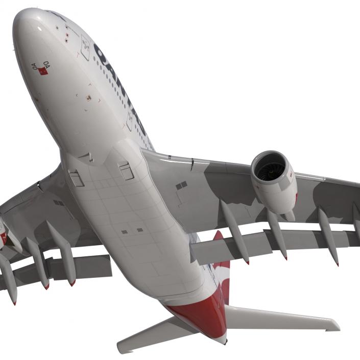 Airbus A380-800 Qantas 3D