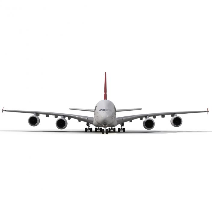 Airbus A380-800 Qantas 3D