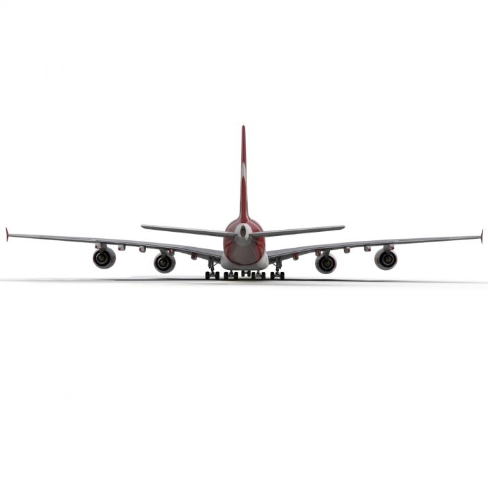 Airbus A380-800 Qantas 3D