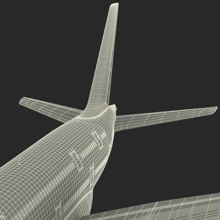 Airbus A380-800 Qantas 3D